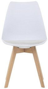 Set de scaune de sufragerie CT-X7056 WT, 4 buc.