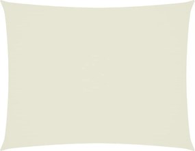 vidaXL Parasolar, crem, 6x8 m, țesătură oxford, dreptunghiular