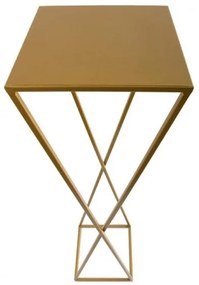 Suport pentru flori 100x24 cm, culoare aurie