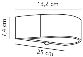 Nordlux - Lampă solară de perete LED MONAY cu senzor, 5W, 5V, IP44
