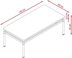 Masă de cafea Catini MARCUS