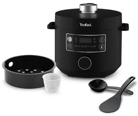 Oală electrică multifuncțională Tefal TURBO CUISINE 4,8 l 1090W/230V negru