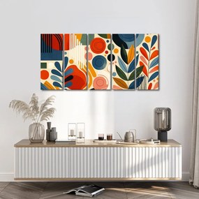 Tablou 5-piese forme abstracte moderne