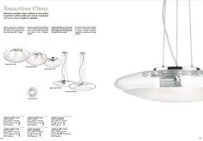 Aplica de perete SMARTIES CLEAR AP1 035567
