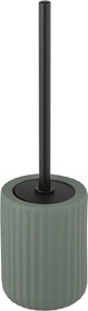 Perie de toaletă cu suport din ceramică Wenko Belluno, verde