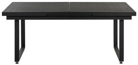 Set mobilier de grădină Valerian/Tavia (Negru + gri + maro) . 1076306