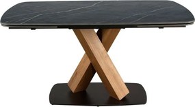 Masa extensibila deosebita design LUX Marble 160-240x100cm