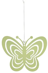 Fluture metalic de agatat PASTEL BUTTERFLY - mai multe culori Culoare: Verde