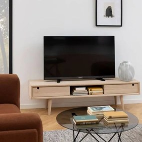 Comoda TV cu 2 usi culisante stejar natur Century
