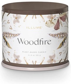 Lumânare parfumată din ceară de soia timp de ardere 50 h Woodfire – ILLUME x Bloomingville