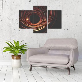 Tabloul cu linii abstracte (90x60 cm)