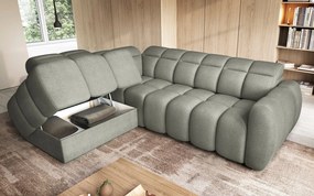Colțar lemn masiv Falconn extensibil Personalizabil, 258 × 208 × 107 cm - Stânga