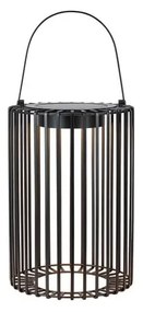 Felinar cu LED negru solar/cu USB (înălțime 54 cm) pentru exterior Cavia – Markslöjd