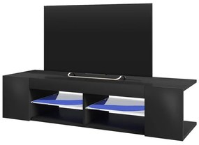 Masă TV Monty 137 (cu iluminat) (negru). 1098627