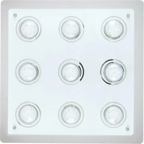 Rabalux 2517 - Plafonieră LED NAOMI 9xGU10/5W