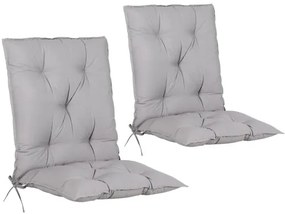 Deuba Set 2 perne 116x57x7cm - gri