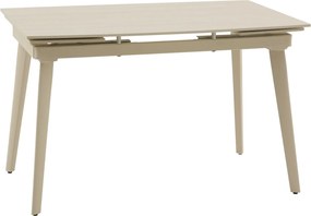 Masă ceramică extensibilă Maura BEJ 120/80 cm + 2 extensii 30 cm