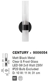Aplica de perete design modern CENTURY