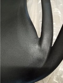 OFERTA Scaun din plastic negru KATO II. calitate