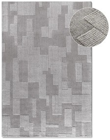 Covor gri țesut manual din lână 120x170 cm Wilhelmine – Villeroy&Boch