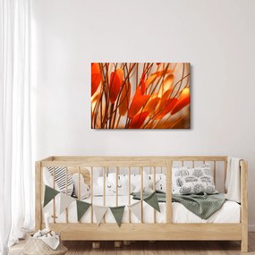 Tablou - Frunze înflorite (90x60 cm)