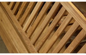 Pat dublu din lemn de stejar 160x200 cm Odys - The Beds