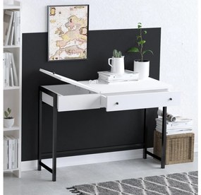 Masă PC Forul (Alb + Negru). 1089148