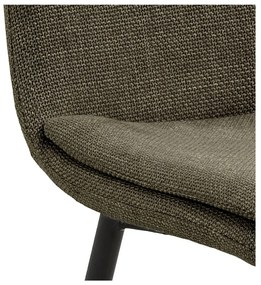 Scaun de dining kaki Becca – Actona