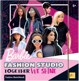 SET DE COLORAT CU ACTIVITATI BARBIE - FASHION STUDIO - LISCIANI (L12808)