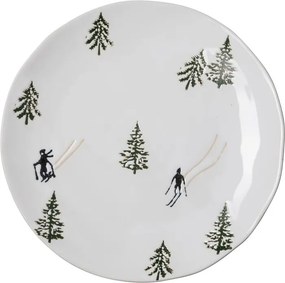 Farfurie din ceramica, D25cm, Slalom