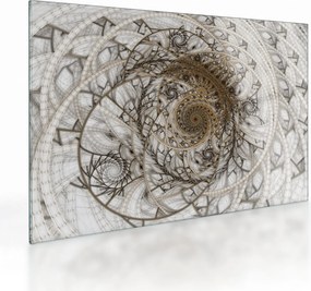 Tablou pe sticlă artei ornamentale (70x50 cm)