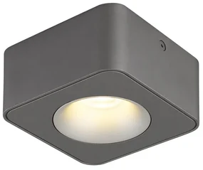 Spot LED aplicat aluminiu gri HANGARAU 1