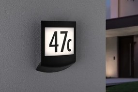 Paulmann 94513 - RGBW LED/8,2W IP44, placă iluminată reglabilă pentru număr de casă PADEA 230V