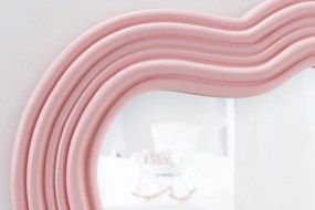 Oglinda de perete decorativa Alice II 100cm roz
