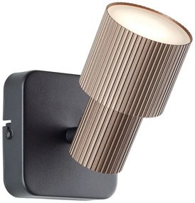 Spot LED de perete Brilliant CADIZ 1xGU10/5W/230V bronz