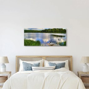 Tablou - Sat pitoresc (120x50 cm)