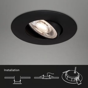 SET 3x corp de iluminat LED încastrat pentru baie LED/4,9W/230V IP44 Briloner