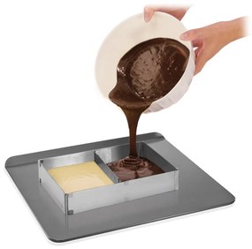 Formă de copt pentru tort din oțel inoxidabil Delícia – Tescoma