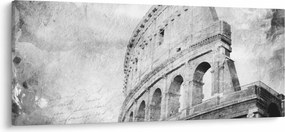 Tablou - Carte poștală de epocă a orașului N⁰1 (120x50 cm)