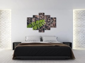 Tablou cu planta verde (150x105 cm)