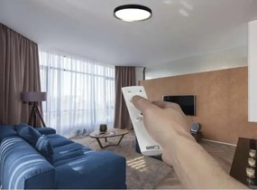 Plafonieră LED dimmabilă ILVI LED/45W/230V 2700-6500K Ø 50 cm negru/alamă + telecomandă inclusă