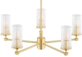 Candelabru elegant realizat din alama Hampton 5L