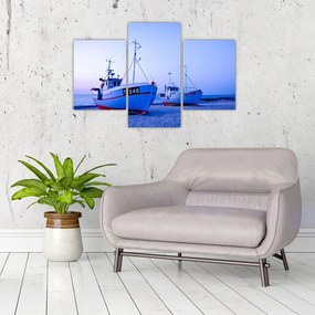 Tablou - Debarcarea în amurg (90x60 cm)