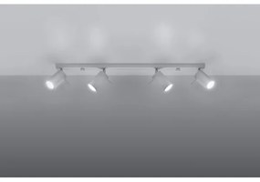 Lampă spot RING 4L 4xGU10/40W/230V alb