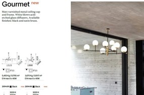 Lustra design modern Gourmet pl6