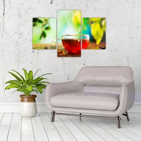 Tablou - Natura moartă, ceai (90x60 cm)