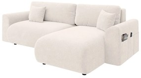 Colțar alb extensibil (cu colț variabil) Lorine – Ropez