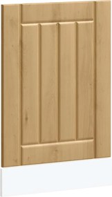 vidaXL Panou pentru mașină spălat vase „Lucca” Lemn stejar artizanal