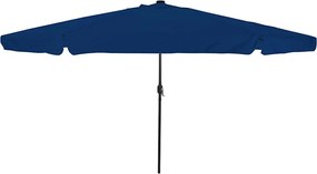 vidaXL Parasol de Grădină Albastru azur 395 x 395 x 245 cm Poliester
