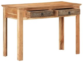 320385 vidaXL Birou, 110 x 50 x 75 cm, lemn masiv reciclat